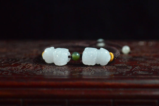 Waxy Icy Pixiu Bracelet