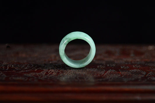 Waxy Translucent Floating Flower Ring