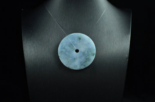 White Base Floating Flower Safety Buckle