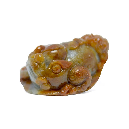 "Pixiu" Yellow Jade Ornament