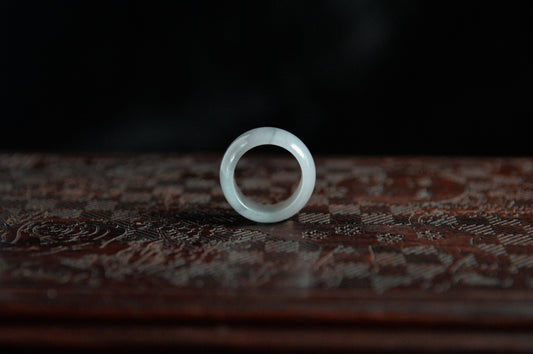 Ink Jade Ring