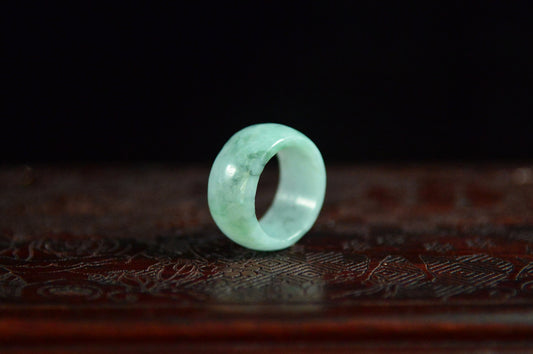 Waxy Translucent Floating Flower Ring